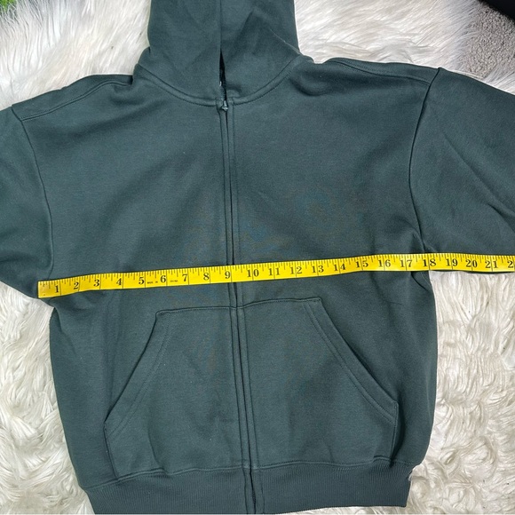 Nwt Skims Spruce zip up hoodie and straight leg fleece pants nwt set - Picture 16 of 17